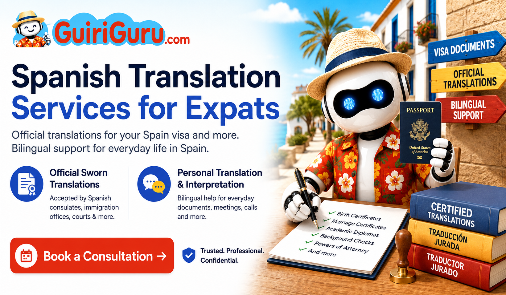 GuiriGuru English–Spanish translation services for expats in Spain